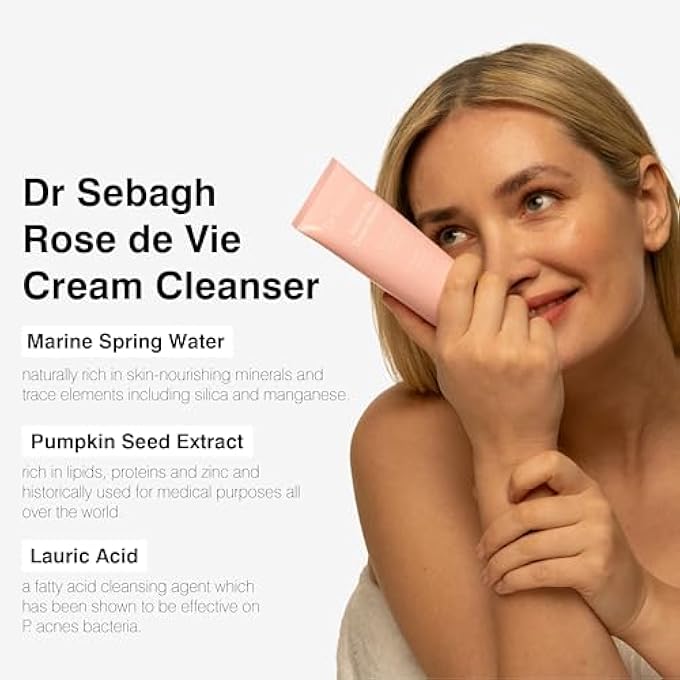 Dr. Sebagh ROSE DE VIE CREAM CLEANSER 100 ML - Image 4